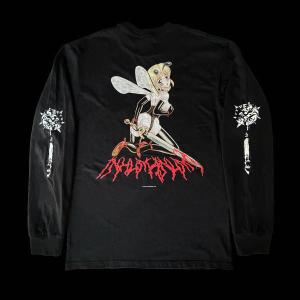 Bloodlust – Unisex Long Sleeve T-Shirt Featuring Bondage Fairy Graphic | INHUMANUM