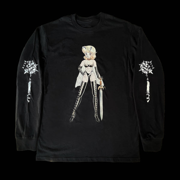 Bloodlust – Unisex Long Sleeve T-Shirt Featuring Bondage Fairy Graphic | INHUMANUM