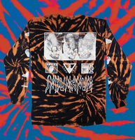 Back design of Humanoid which is now available in Tie-Dye (black with orange swirls)